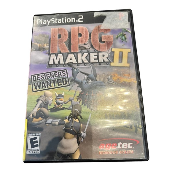 RPG Maker 2 Video Game for the Playstation 2 - Picture 1 of 3